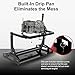 Tusk Motorcycle Engine Stand for All Vertical-Type Single Cylinder 2 or 4-Stroke Small Engine Rotating MX Dirtbike Engine Stand, Engine Tools, Block Stand, Drip Pan