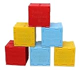 Aimoly Battle Tops Case, Storage Carrying Box Compatible with Beyblade Burst Battling Games (Red)