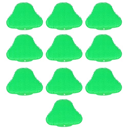 Pantalla de filtro de orinal de 10 piezas con fragancia fresca y estera antisalpicaduras