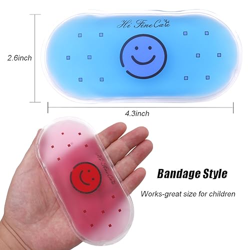 Ghiaccio gel riutilizzabile Caldo Freddo, Impacchi Gel Fredde e Calde,Cuscinetti Rinfrescanti Riutilizzabili,Impacco di Ghiaccio in Gel, Cuscinetti Terapia Caldo/Freddo