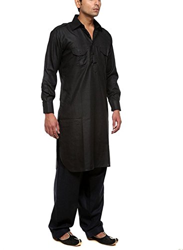 Cargo Pathani de Royal Kurta en mezcla de algodón con acabados de alta sastrería 2