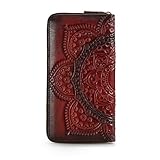 ★ Stillvoll und Elegant: 100% Leder Geldbörsen aus weichem echtem Leder, ist top verarbeitet, alle Nähte sind sehr sauber und auch der Reißverschluss ist sehr leichtgängig.