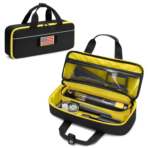 PGmoon Case Compatible with Fanttik Slim V8 Apex / V10 Apex Cordless Car Vacuum, Soft Car Vacuum Bag with Separate Compartment for Vacuum, Bag Only(Patent Design)