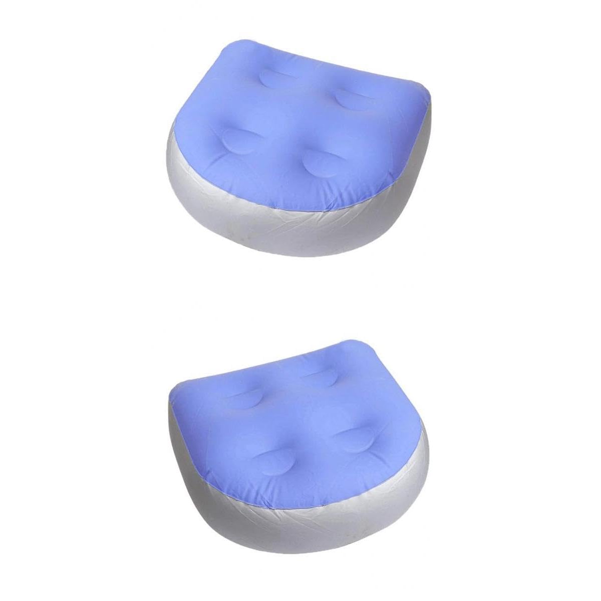 CALANDIS™ 2PC Suction Up Spa Hot Tub Booster Seat Cushion Inflatable Adults 47x37x15cm | Other Pools & Spas | Pools & Spas | Yard, Garden & Outdoor Living-picture-19