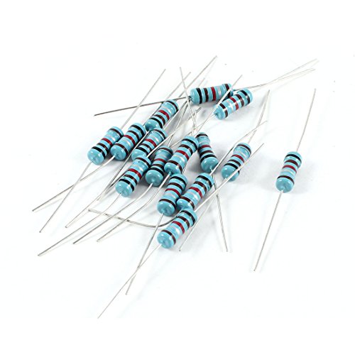 Uxcell A14052200Ux0281 0.12 Ohm 1W 1% Tolerance Through Hole Metal Oxide Film Fixed Resistors, 15 Piece #TOP14