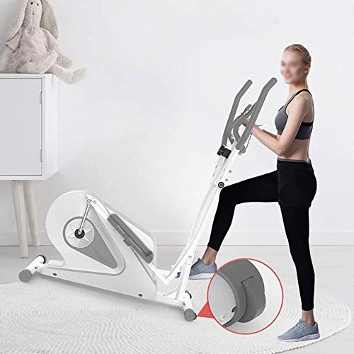 Image of Elliptical Machine Weight Loss Machine with 8 Levels of Resistance and LCD Display Cardio Fitness Machine for Men and Women Use