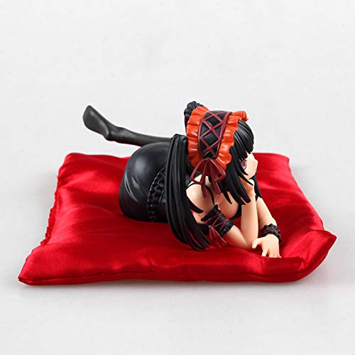 Anime dziewczyna figurka 21 cm Japonia anime TYdfhSHREdition Date A Live Tokisaki Kurumi śpiąca piękna dziewczyna Ver. PCW postać model prezent statuetka ozdoba pulpit figurka zabawka dla