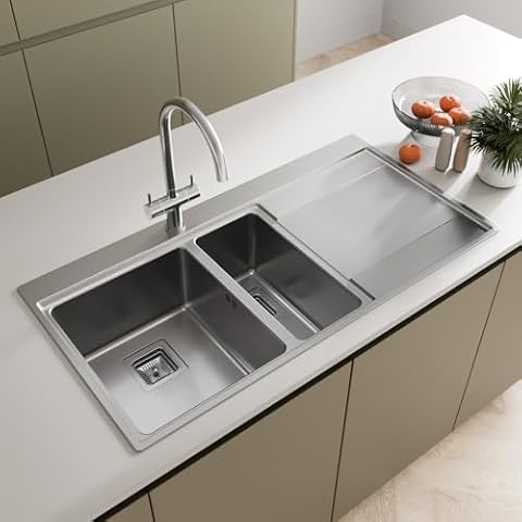 SÄUBER 1.5 Bowl Stainless Steel Kitchen Sink thumbnail