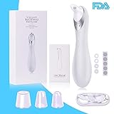 Blackhead Remover Vacuum - Electrical Pore Cleaner Vacuum - Acne Comedone Extractor Suction Microdermabrasion Devices with Massage Function by AESFIN