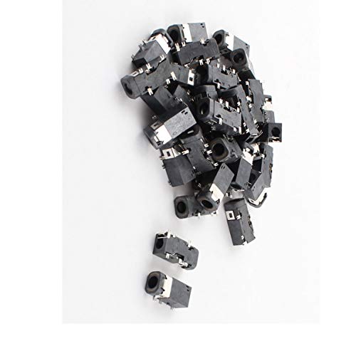 Aexit 40 piezas conectores jack 3.5mm para audio y video miniatura 1