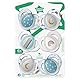 Tommee Tippee Night Schnuller, Symmetrische Kiefergerechte Form, BPA-freies Silikon, Im Dunkeln Leuchtender Griff, 6-18M, 6er-Set