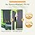Patiowell 4 x 6 FT Resin Storage Shed with Floor, Outdoor Plastic Garden Shed with Lockable Door & Window, Easy Assembly Tool Shed for Backyard, Light Gray