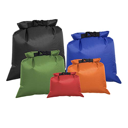 TRENDBOX Roll Top Waterproof Dry Bag Kit Storage Compression Bag Sack Poch Packing Organizers Water Resistant Camping Travel