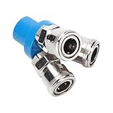 C-Type 2/3 Ways Manifold Splitter Coupler Pneumatic Quick Fitting Air Pump...