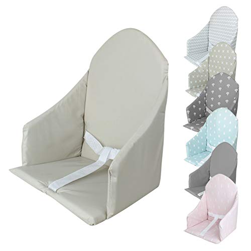 Monsieur Bébé - Coussin d'assise universel Miam avec harnais pour chaise haute bébé - 7 coloris