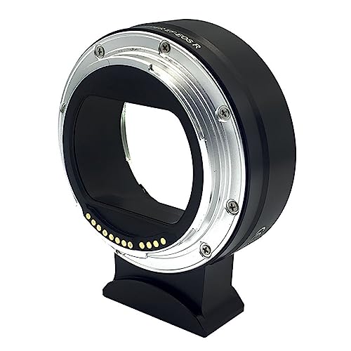 Mcoplus EF-EOS R Adaptateur de Monture d'objectif, Tube d'extension de Mise au Point électronique, Objectif EF/EF-S vers Adaptateur de boîtier d'appareil Photo Plein Format à Monture RF EOS R RP
