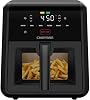 Chefman Freidora de aire TurboFry 7-Qt, 6 en 1 de alta potencia a 450°F para resultados más crujientes, diseño compacto que ahorra espacio, freír al aire, hornear, asar, recalentar, deshidratar, descongelar, cocción rápida y uniforme – negro 2