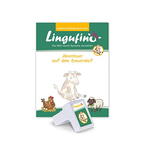 DIALOG TOYS Lingufino Erweiterungs-Set Abenteuer auf dem Bauernhof