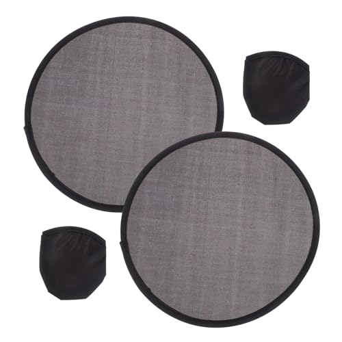 Abaodam Ventilador Plegable Redondo de Mano 10 Pulgadas, Ligero y Duradero, para Fiestas, Bodas y Actividades al Aire Libre, 2 Unidades Abaodam Ventilador Plegable Redondo de Mano 10 Pulgadas, Ligero y Duradero, para Fiestas, Bodas y Actividades al Aire Libre, 2 Unidades