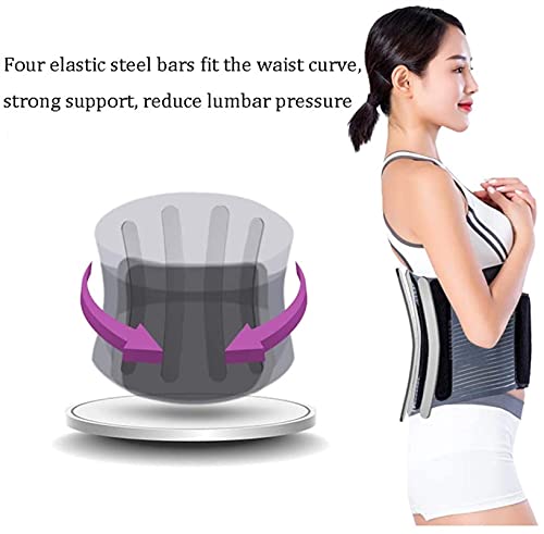 Faja lumbar ajustable transpirable para hombre y mujer miniatura 3