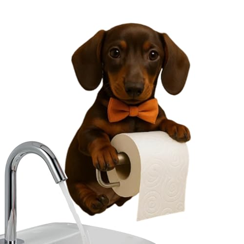 Organizador de baño infantil y compacto en forma de perrito 8