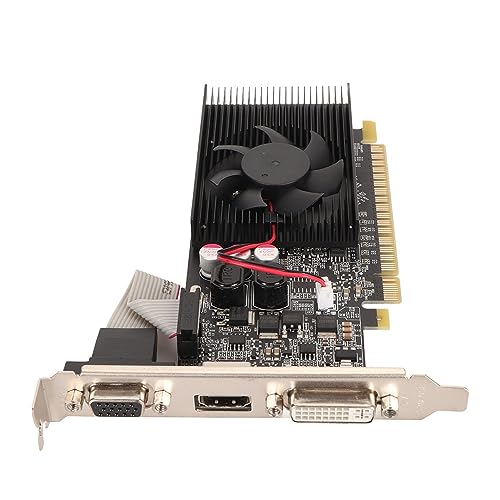 Carte graphique GT610 pour jeux sur PC de bureau avec plusieurs interfaces