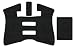 Tractiongrips grip overlay decal for Glock 19, 23, 32, 38 GEN4