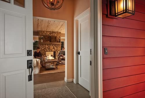 Miniatura 6 de SCHLAGE F58 Addison Exterior Active Handleset C Keyway Acabado de níquel envejecido