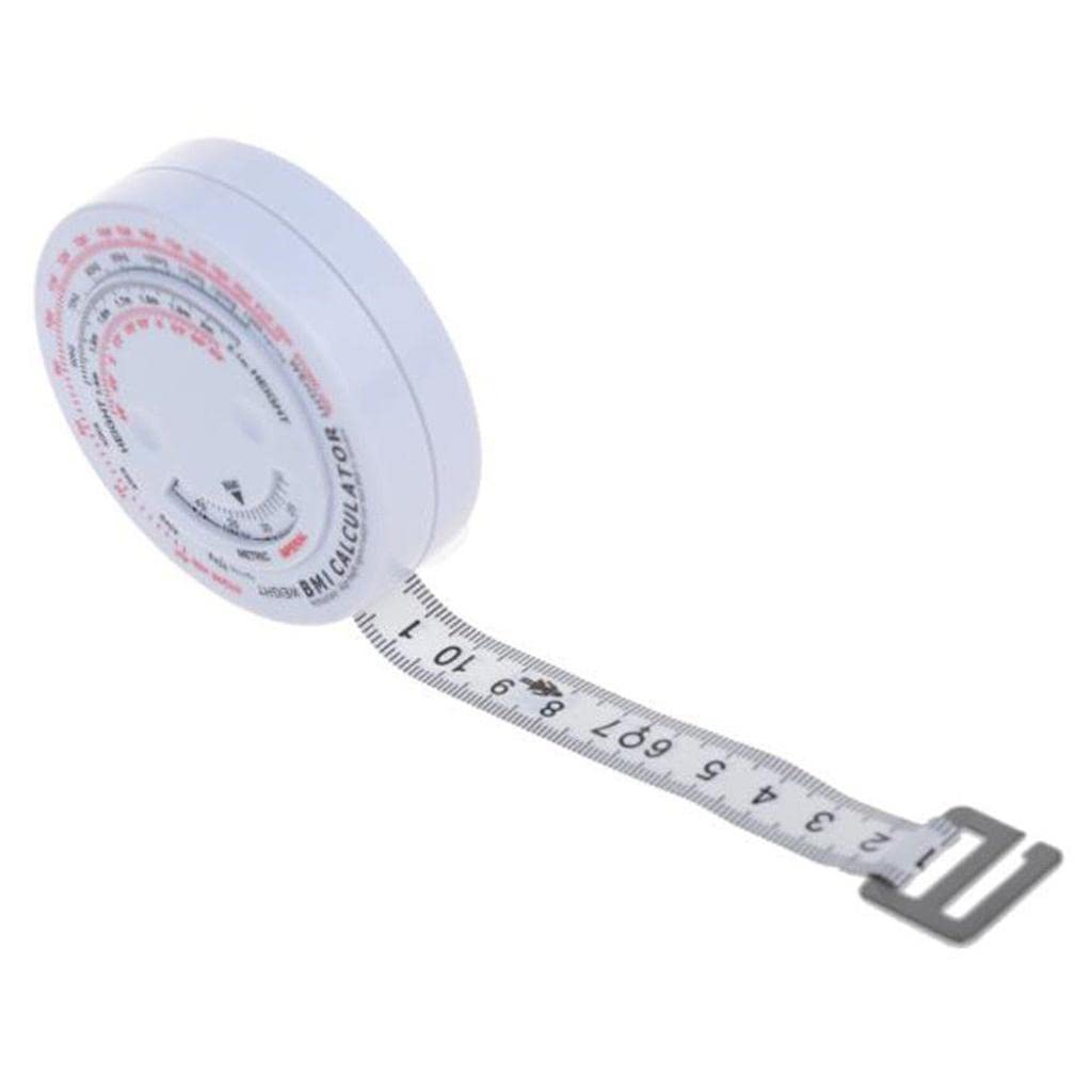 2 Pieces Body Index Tape Calculator & Retractable Measure Diet Weight Loss-picture-23