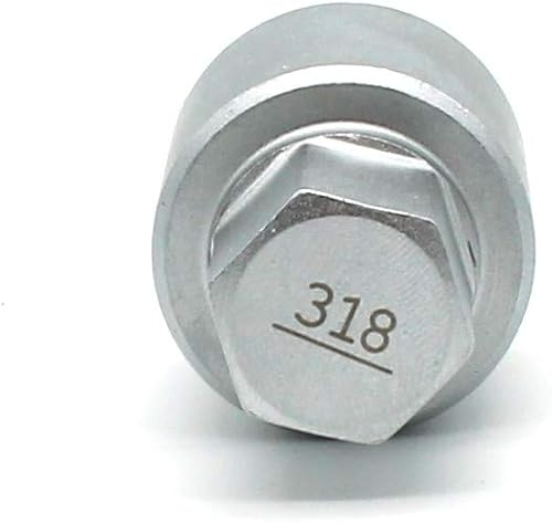Vista 36 de TEMO Llave antirrobo 3440 del retiro de la tuerca del estirón de la rueda #323 para Mercedes Benz