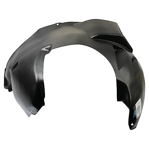 Image of TRQ Front Driver and Passenger Side Inner Fender Liner Set Compatible with 2005-2007 Jeep Grand Cherokee