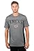 Ultra Game NBA Official Men’s Super Soft Supreme T-Shirt - Unisex, New York Knicks, Heather Charcoal, Medium