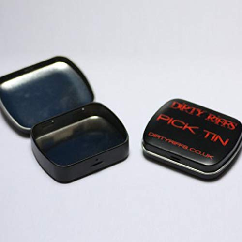 Lot de 6 médiators en fibre de carbone pour guitare Jazz III dans une boîte de rangement pratique – Noir - Les Beatles, Paul McCartney, John Lennon, RIngo Starr, George Harrison Lot de 6 médiators en fibre de carbone pour guitare Jazz III dans une boîte de rangement pratique – Noir – Image 3