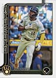 2025 Topps #581 Andruw Monasterio NM-MT Brewers Baseball Trading Card