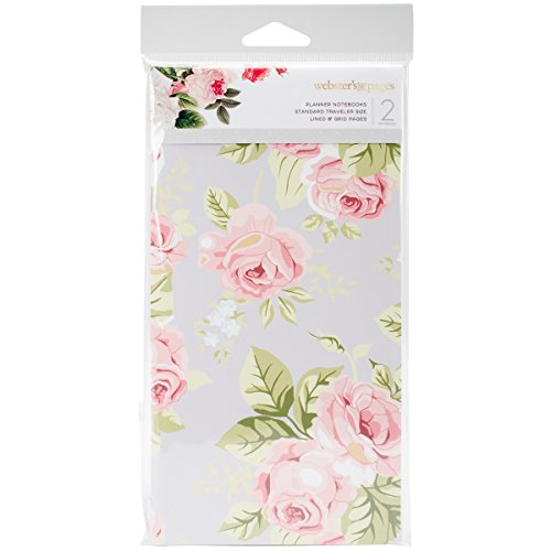 Webster's Pages, NP107, Love & Floral, Notepad - Pack of 2