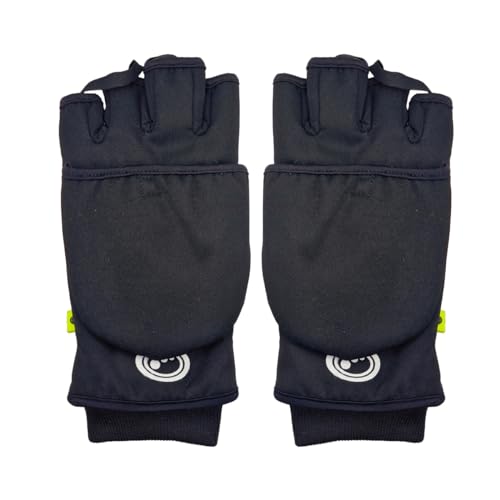Optimum Dry Wrap Winter Gloves Thermal Warm Half Finger Waterproof Resistant Windproof Visible Breathable Sport running Hockey Driving Outdoors