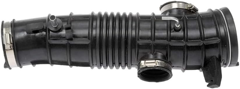 KarParts360 For Honda Pilot 2003 2004 Engine Air Intake Hose | Rubber Material | Black | One Piece Configuration | Circular End 1 Shape | Straight Shape | Replacement For 17228PGKA00