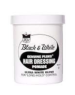 Black and white genuine pluko is a tried and tested brand used by generations of hairdressers A versatile hairdressing pomade that allows you to mould, sculpt and create texture Lightly fragranced with coconut oil Provides light control with a superb...