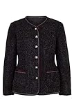 walkjanker damen Rundum eingearbeitetes Futter Arzberger Damen Damen Walkjanker anthrazit, ANTHRAZIT, 40