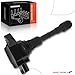 A-Premium Ignition Coil Compatible with Nissan & Infiniti Vehicles - 2.5L 3.5L - Altima 2007-2018, Pathfinder 2013-2019, Maxima Murano Quest 350Z EX35 FX35 G35 Q50 QX60 M35 G25