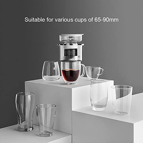 IAOHUO Kaffeemaschine Automatische Handbrühen-Kaffeemaschine Tragbare elektrische rotierende Kaffeekanne for Zuhause… – Bild 5