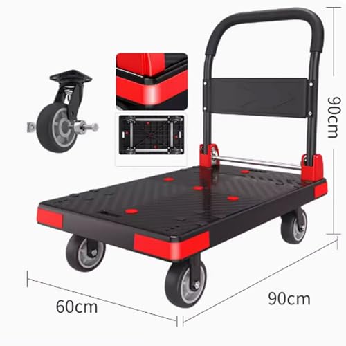 Carretilla plegable resistente para uso oficina miniatura 2