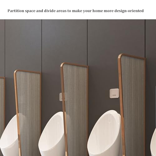 Pantalla de privacidad para baño con cristal opaco resistente 7