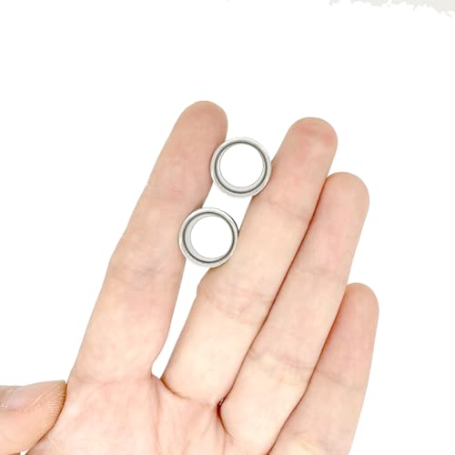 HEKEUOR Ear Tunnels Stretching Kit Stainless Steel Gauge Plugs Set Single Flared Stretching Kit 00g 7/16 1/2 9/16 5/8 3/4 7/8 1 Inch2