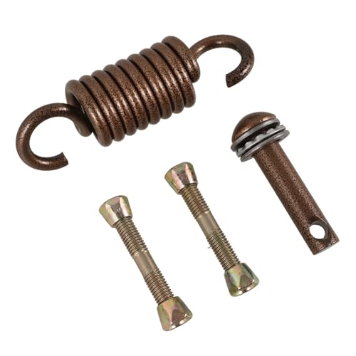 NULYLU Muelle Metálico Resistente para Columpio y Hamaca Kit Completo para Suspensión Segura Jardín y Balcón Accesorio Duradero para Balancines y Asiento Repuesto