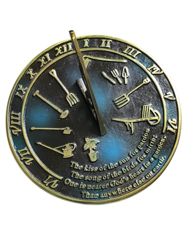 NauticalMart Brass Sundial Kiss of The Sun