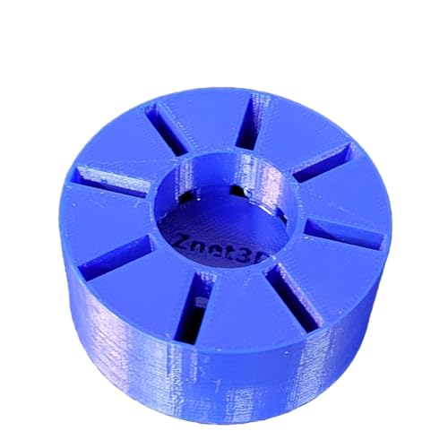 Image of Eye Drops Holder for vials and Bottle - Holds Eight (8) Disposable Vials and One (1) Eye Drop Bottle - Znet3D (Blue)