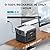 EF ECOFLOW Portable Power Station RIVER 2 Max 500, 499Wh LiFePO4 Battery/ 1 Hour Fast Charging, Up To 1000W Output Solar Generator (Solar Panel Optional) for Outdoor Camping/RVs/Home Use