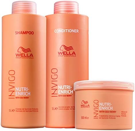 Kit Wella Professionals Invigo Nutri-Enrich Salon Trio (3 Produto...
