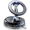 ANDERY Soporte para teléfono de coche para Magsafe [78+LBS de succión más fuerte y 2400gf magnético] Montura de teléfono de coche ajustable en 360°, soportes de teléfono para tu coche para iPhone 17